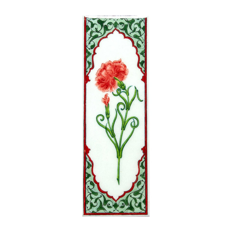 Ali Üsküdari Karanfil Tasarımı İznik Çini Pano - Panolar