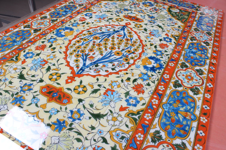 Synthesis of Styles Patterned Iznik Tile Panel