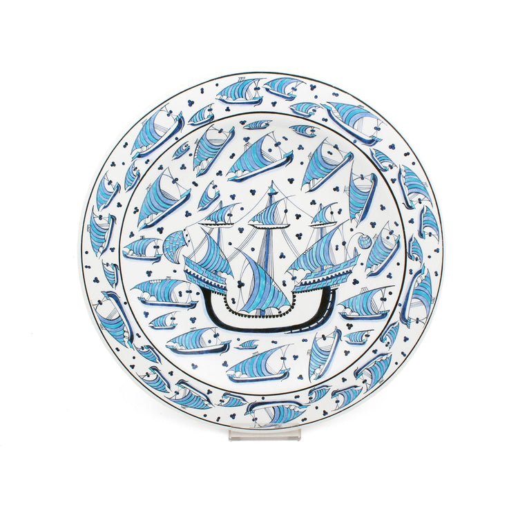 Mahmudiye Kalyonu İznik Çinisi Tabak - Tabaklar