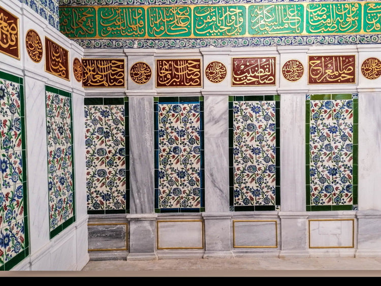 Mescid - i Nebevi Restorasyon İznik Çinileri - Karolar