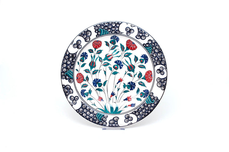 Rönesans Müzesi İznik Çini Tabak Replika No.4 - Tabaklar