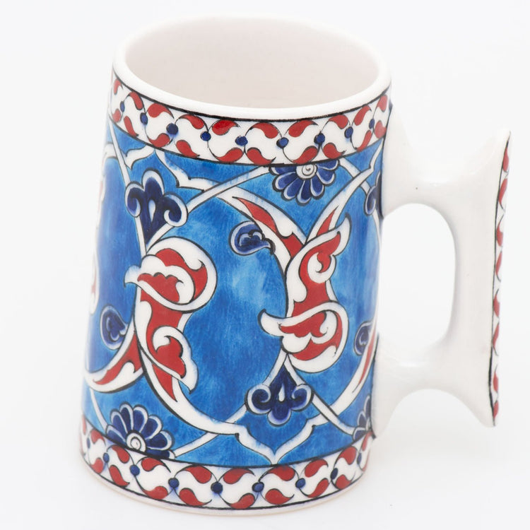 Rumi Desenli İznik Çini Kupa - Kupalar