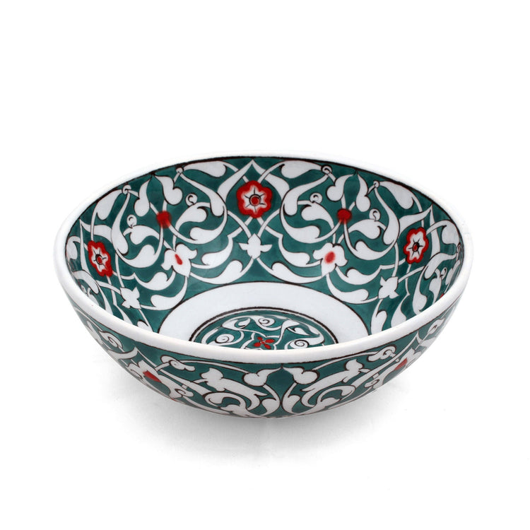 Rumi Motifli İznik Çinisi Kase No:3 - Kaseler