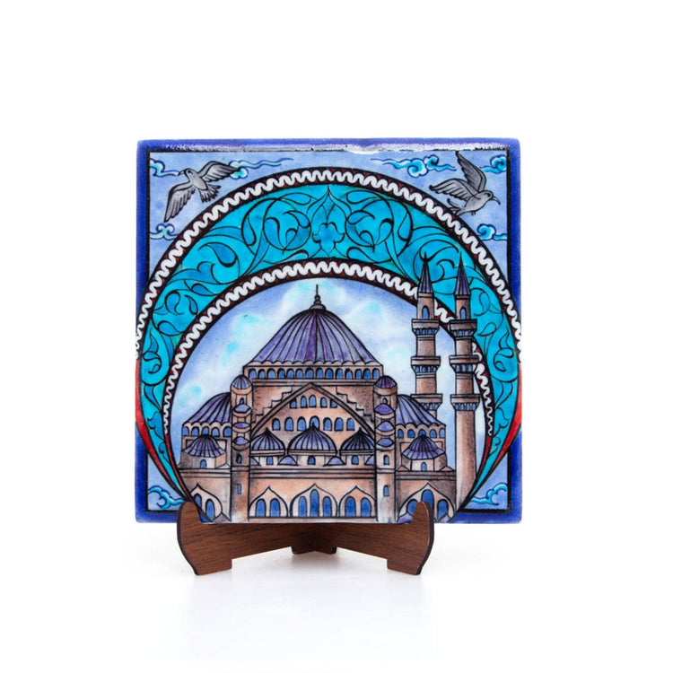 Süleymaniye Camii Desenli İznik Çini Karo - Karolar