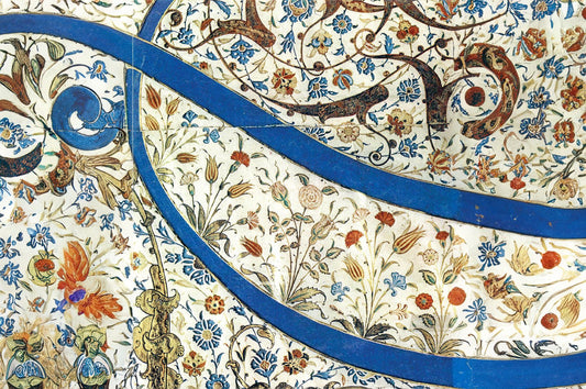 Kara Memi Tarzı: İznik Çinilerindeki Doğa ile Dans - İznik Mavi Çini