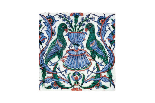 Kuş Figürlerinin Sanattaki Yolculuğu: Selçuklu ve Osmanlı'dan Günümüze - İznik Mavi Çini