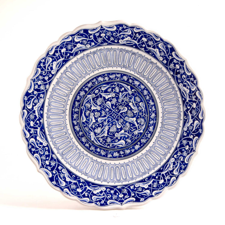 Baba Nakkas Iznik Ceramic Plate – 50 cm No.2 