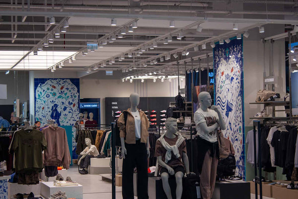 Bursa Marka AVM Adidas Mağazası Çini Panoları