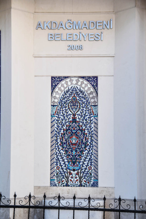 Yozgat Akdağmadeni Saat Kulesi Çini Uygulaması