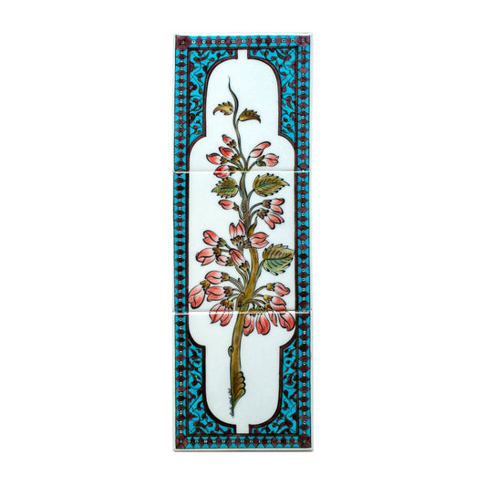 Ali Üsküdari Erguvan Tasarımı İznik Çini Pano No:1 - Panolar