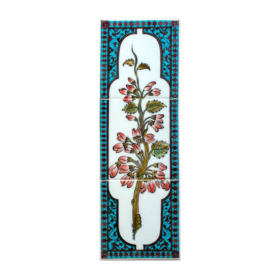 Ali Üsküdari Erguvan Tasarımı İznik Çini Pano No:1 - Panolar