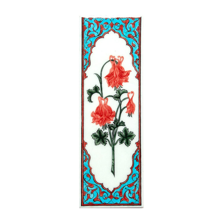 Ali Üsküdari Haseki Küpesi Tasarımı İznik Çini Pano - Panolar