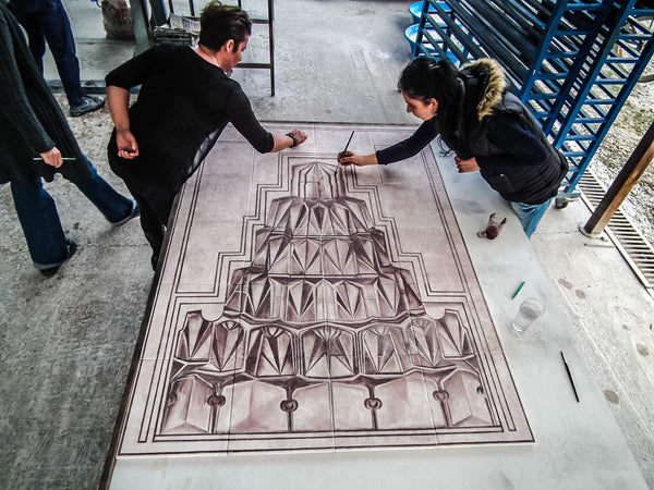 Bursa Arif An Camii İznik Çini Projesi