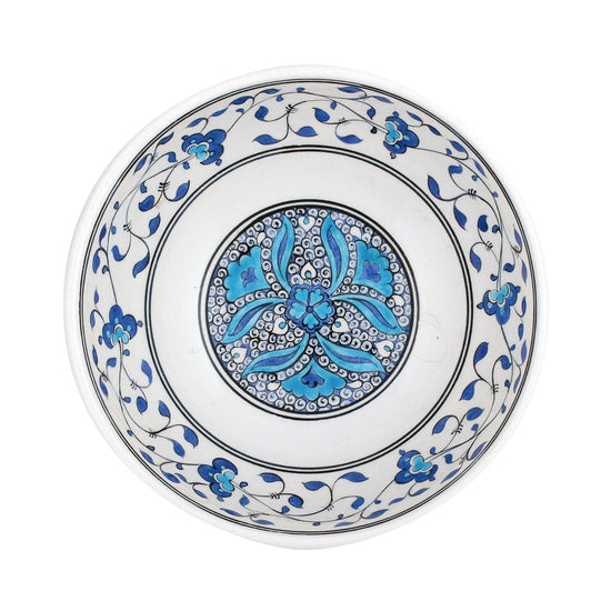 Baba Nakkaş Motifli İznik Çinisi Kase No:1 - Kaseler