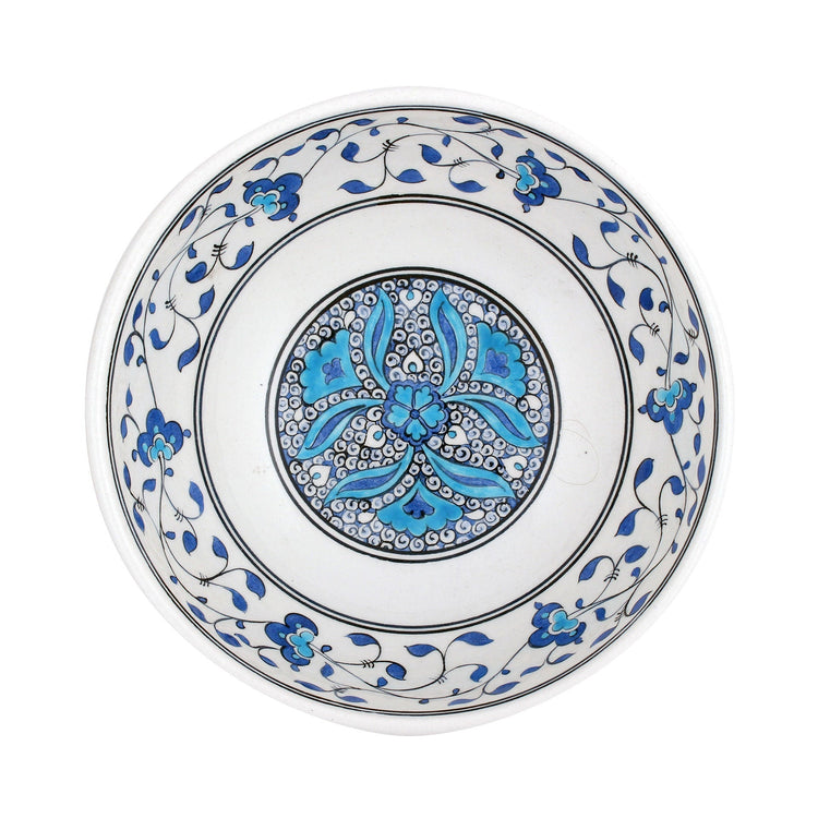 Baba Nakkaş Motifli İznik Çinisi Kase No:1 - Kaseler