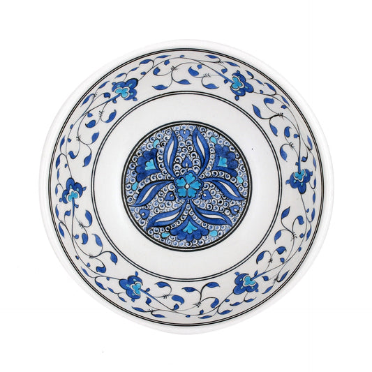 Baba Nakkaş Motifli İznik Çinisi Kase No:2 - Kaseler