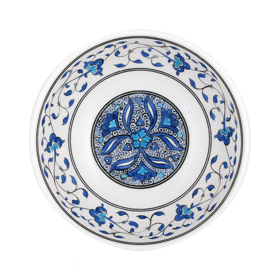 Baba Nakkaş Motifli İznik Çinisi Kase No:2 - Kaseler