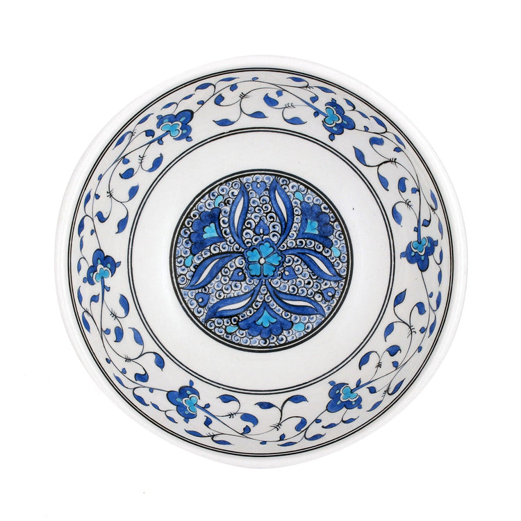 Baba Nakkaş Motifli İznik Çinisi Kase No:2 - Kaseler