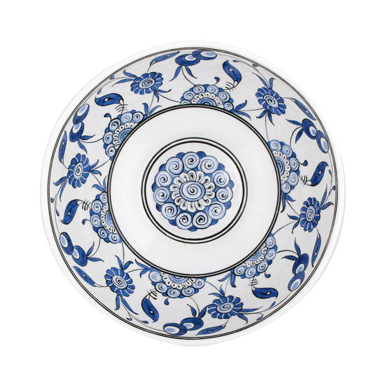 Baba Nakkaş Motifli İznik Çinisi Kase No:3 - Kaseler