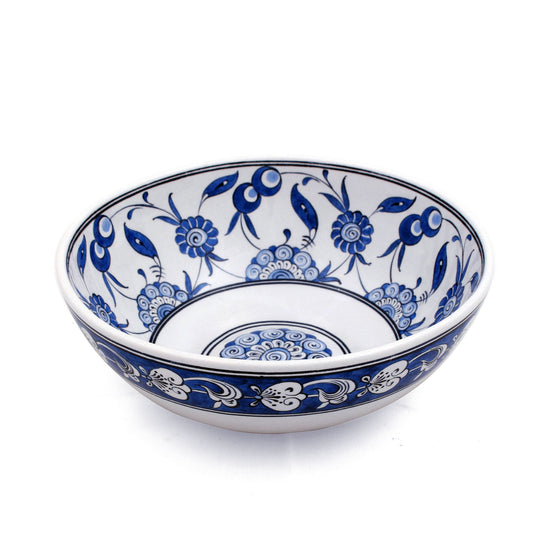 Baba Nakkaş Motifli İznik Çinisi Kase No:3 - Kaseler