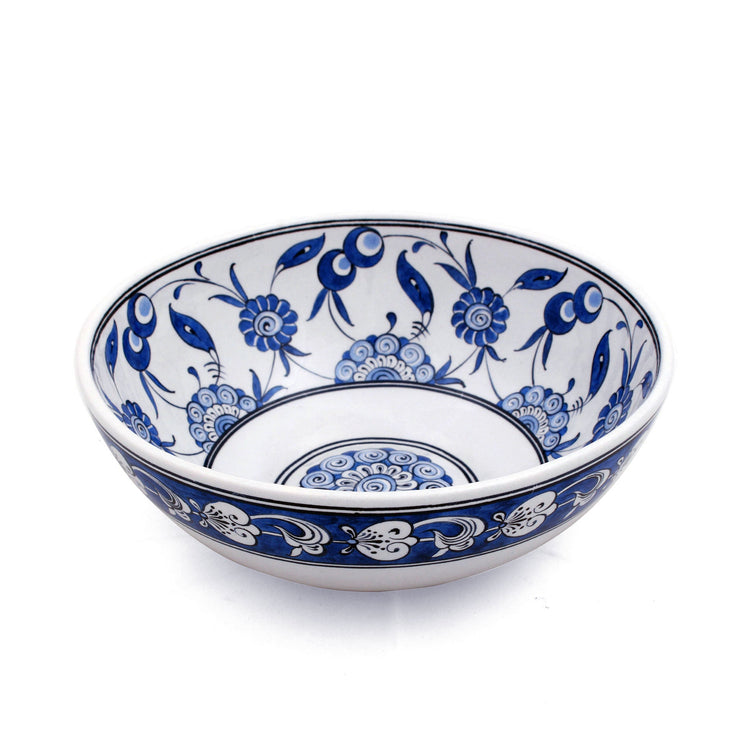 Baba Nakkaş Motifli İznik Çinisi Kase No:3 - Kaseler