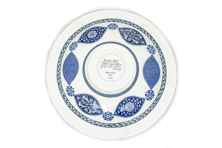 Baba Nakkas Iznik Ceramic Plate – 66 cm No.3