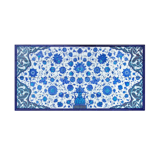 Babanakkaş & Hatayi Kompozisyonlu İznik Çini Pano - Panolar