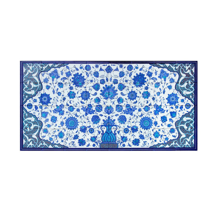 Babanakkaş & Hatayi Kompozisyonlu İznik Çini Pano - Panolar