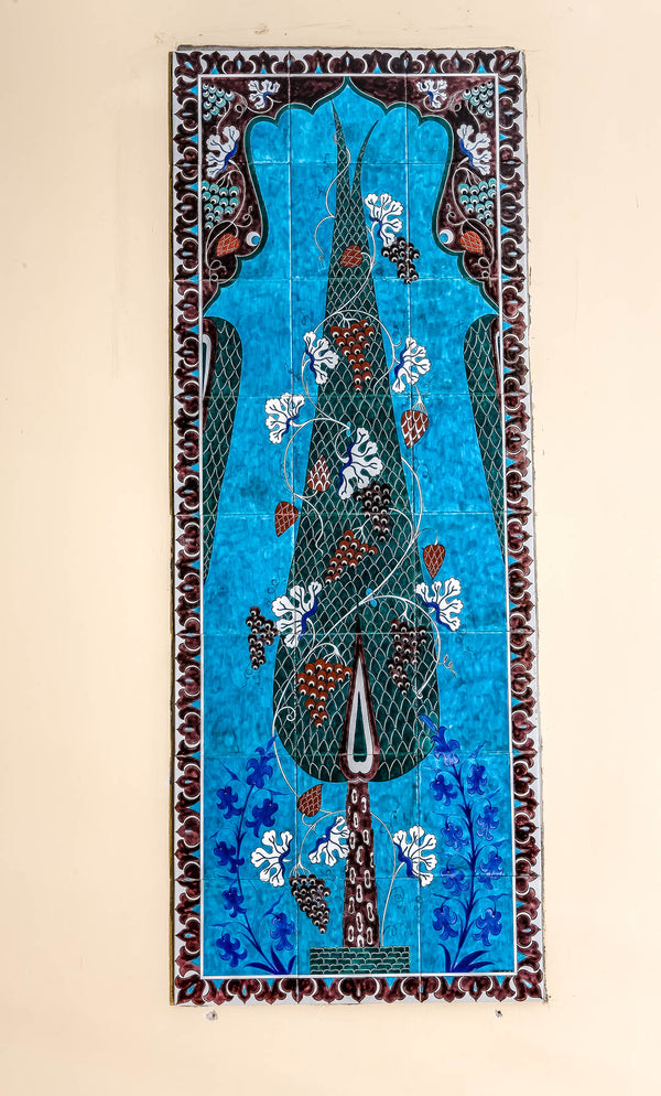 Bursa Barış Manço Kültür Merkezi İznik Çini Panosu