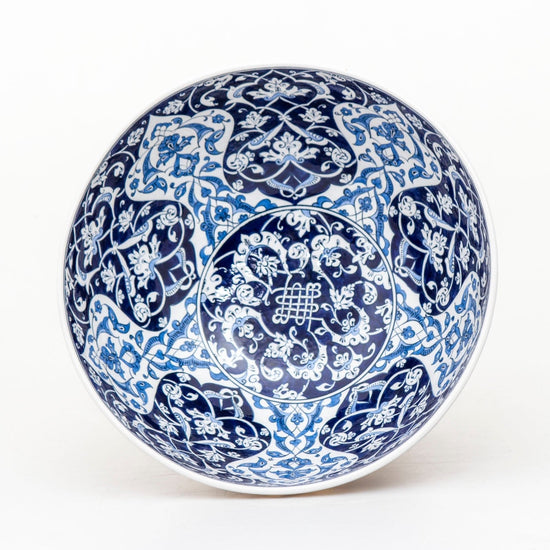 British Müzesi Baba Nakkaş Tasarımlı İznik Çinisi Ayaklı Kase Replikası - Kaseler