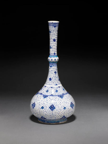 British Müzesi Haliç Tasarımlı İznik Çini Vazo Replikası - Vazolar