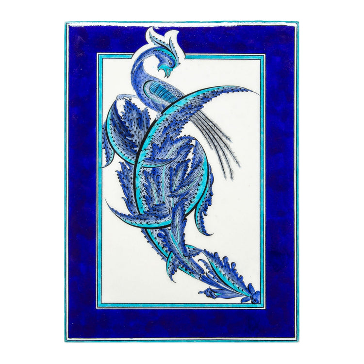 Cennet Kuşu İznik Çini Pano - No.1 - Panolar