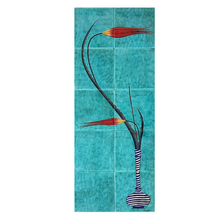 Çeşm - i Bülbül Lale İznik Çini Pano - Panolar