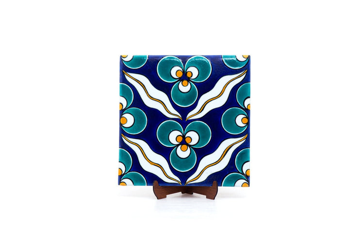 Çintemani Desenli İznik Çini Karo No:2 - Karolar