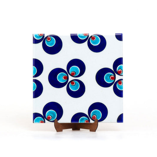 Çintemani Desenli İznik Çini Karo No:3 - Karolar