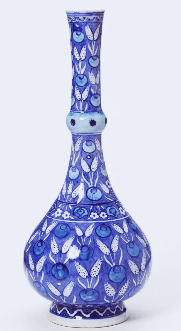 Çintemani&Lale Desenli İznik Çini Karo - Karolar