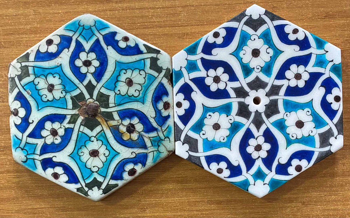 Dabakhane Camii Şanlıurfa Minare Çinileri Restorasyonu