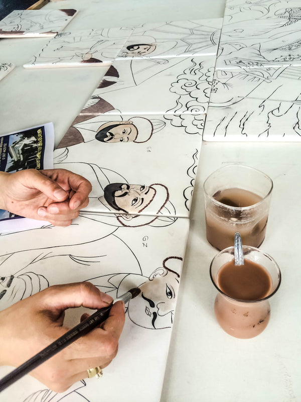 Eskişehir Dede Korkut Anıt Duvarı İznik Çini Projesi