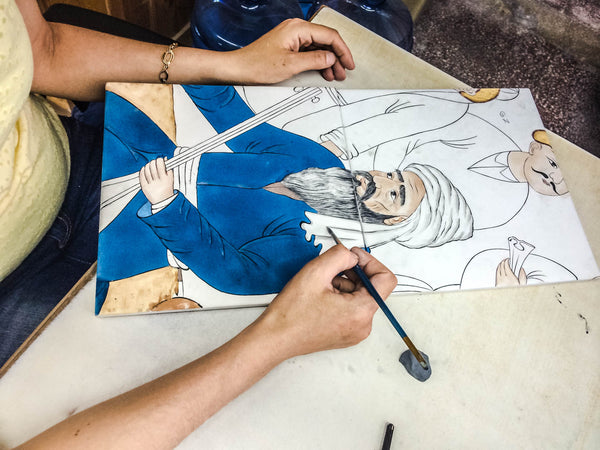 Eskişehir Dede Korkut Anıt Duvarı İznik Çini Projesi