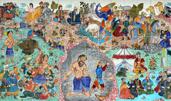 Eskişehir Dede Korkut Anıt Duvarı İznik Çini Projesi