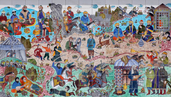 Eskişehir Dede Korkut Anıt Duvarı İznik Çini Projesi