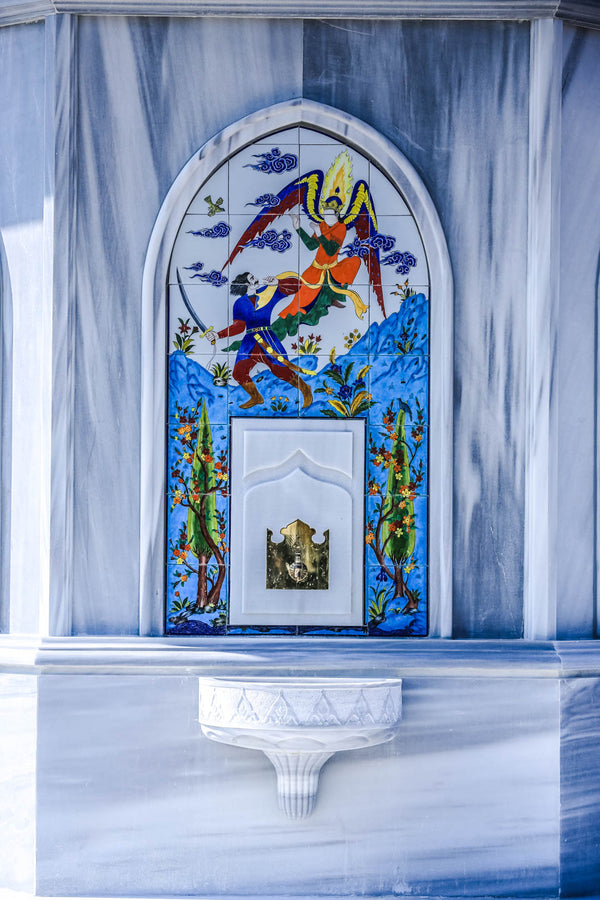 Eskişehir Dede Korkut Anıt Duvarı İznik Çini Projesi