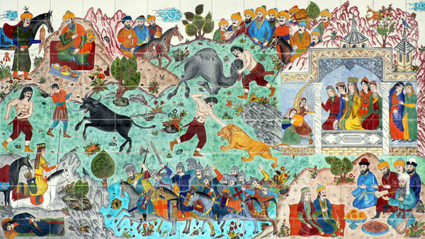 Eskişehir Dede Korkut Anıt Duvarı İznik Çini Projesi