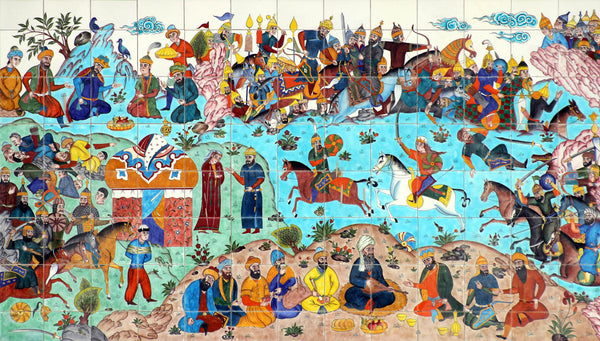 Eskişehir Dede Korkut Anıt Duvarı İznik Çini Projesi