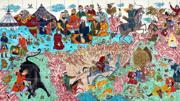 Eskişehir Dede Korkut Anıt Duvarı İznik Çini Projesi