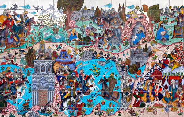 Eskişehir Dede Korkut Anıt Duvarı İznik Çini Projesi