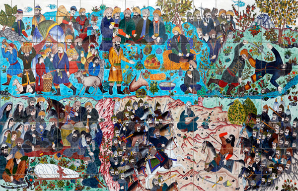 Eskişehir Dede Korkut Anıt Duvarı İznik Çini Projesi