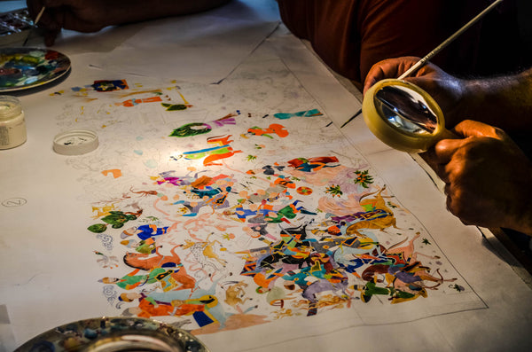 Eskişehir Dede Korkut Anıt Duvarı İznik Çini Projesi