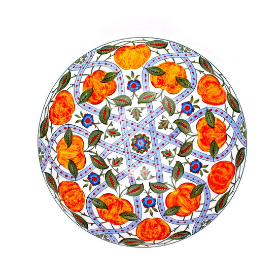 Elma Desenli İznik Çinisi Kase - Kaseler