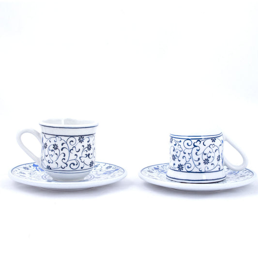 Haliç Desenli Türk Kahvesi Fincan Takımı - Setler